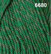 Countrywide Yarns - Windsor Marl 8 ply - Grey Green 6680