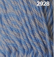 Countrywide Yarns - Windsor Marl 8 ply - Light Blues 2928