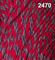 Countrywide Yarns - Windsor Marl 8 ply - Red Grey 2470