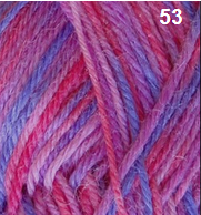 Countrywide Yarns - Windsor Print 8 ply - Pink Purple 53