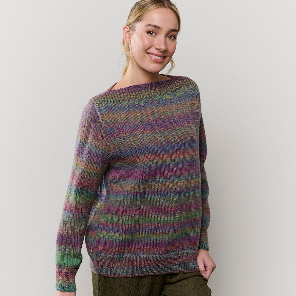 FREE Download - Leaflet - Heirloom Medley 8 ply Skye Jumper