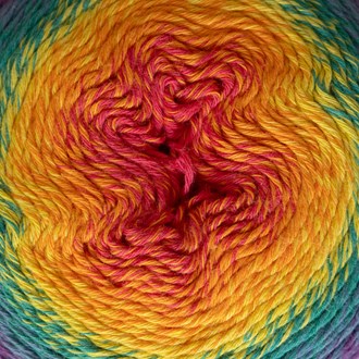 Fiddlesticks Eddy 4 Ply Cotton Acrylic 9110 - Jelly Beans