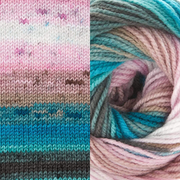 Fiddlesticks Superb 8 Prints 1177-13 - Turquoise