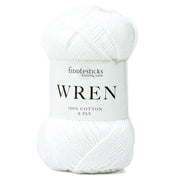 Fiddlesticks Wren W002 - White