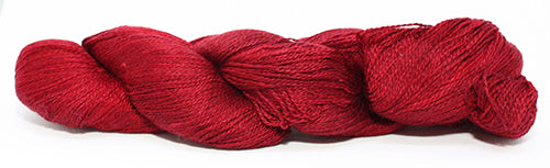 Fiori Lace Hand Dyed 016 - Dark Ruby