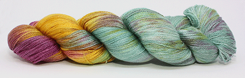 Fiori Lace Hand Dyed 037 - Rainbow