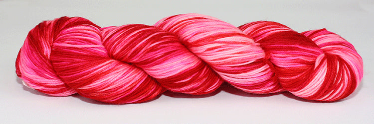 Fiori Sock Hand Dyed 078 Hot Pink Confetti