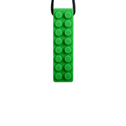 Green Lego Block Silicone Fidget Necklace