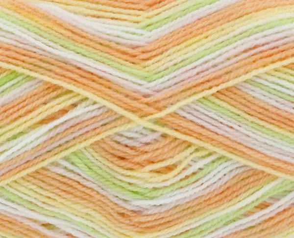 King Cole Big Value Baby Print 4 Ply 2573 - Peaches