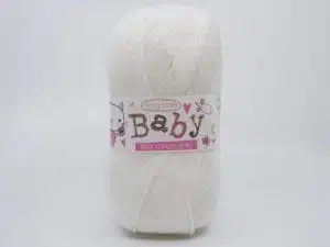 King Cole Big Value Baby 3 Ply - 1 White