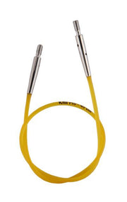 Knit Pro Interchangeable Cable - Yellow 40cm 10631
