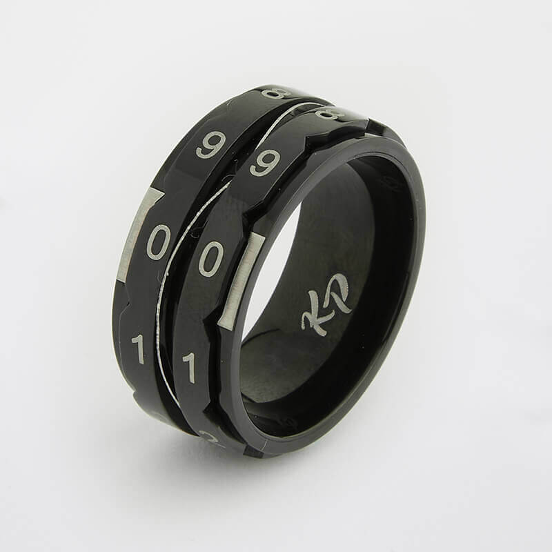 Knit Pro Row Counter Rings - Black