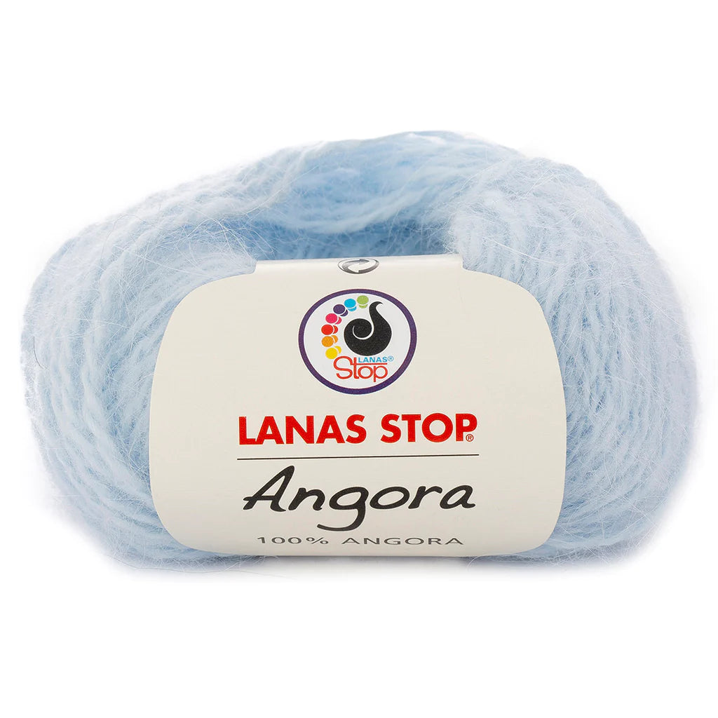 Lanos Stop Angora 9 - Blue