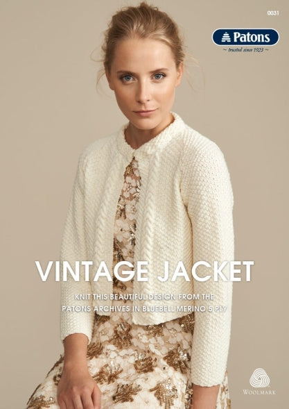 Leaflet 0031 -  Patons Vintage Jacket