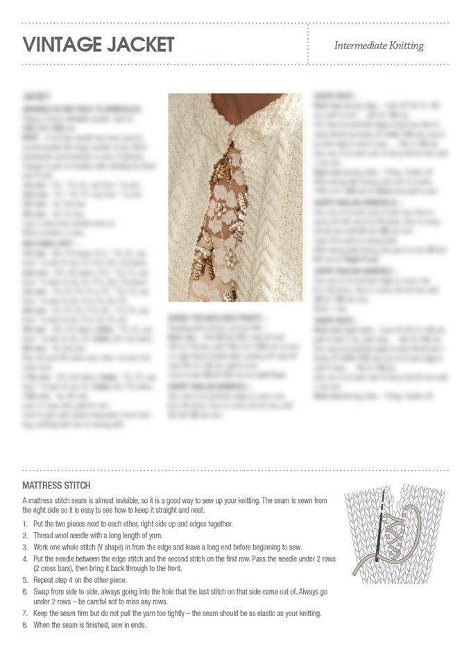 Leaflet 0031 - Patons Vintage Jacket