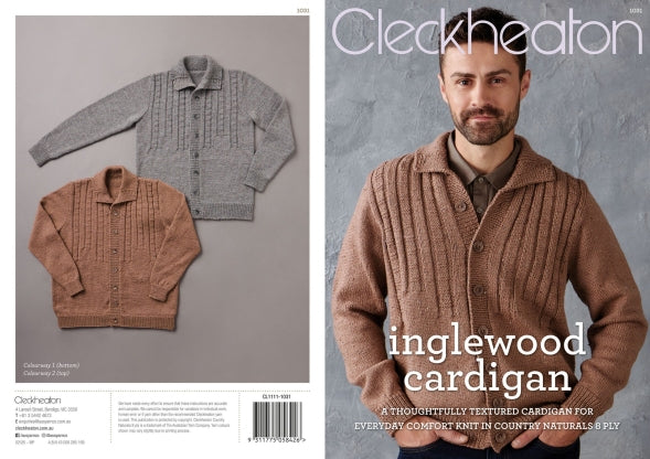 Leaflet 1031 - Cleckheaton inglewood cardigan