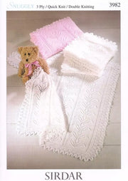 Leaflet 3982 - Sirdar Baby's Blankets