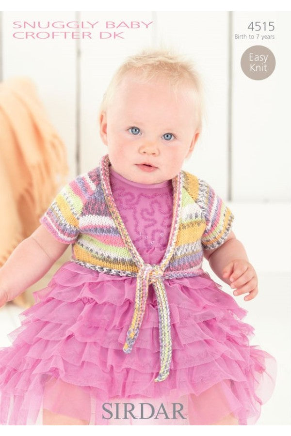 Leaflet 4515 - Sirdar Snuggly Baby Crofter DK