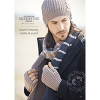 Leaflet 453 - Men's Beanie, Mitts & Scarf