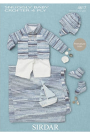 Leaflet 4617 - Sirdar Snuggly Crofter 4 Ply - Mooroolbark Wool