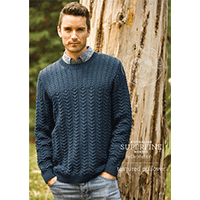 Leaflet 462 - Mens' Textured Pullover