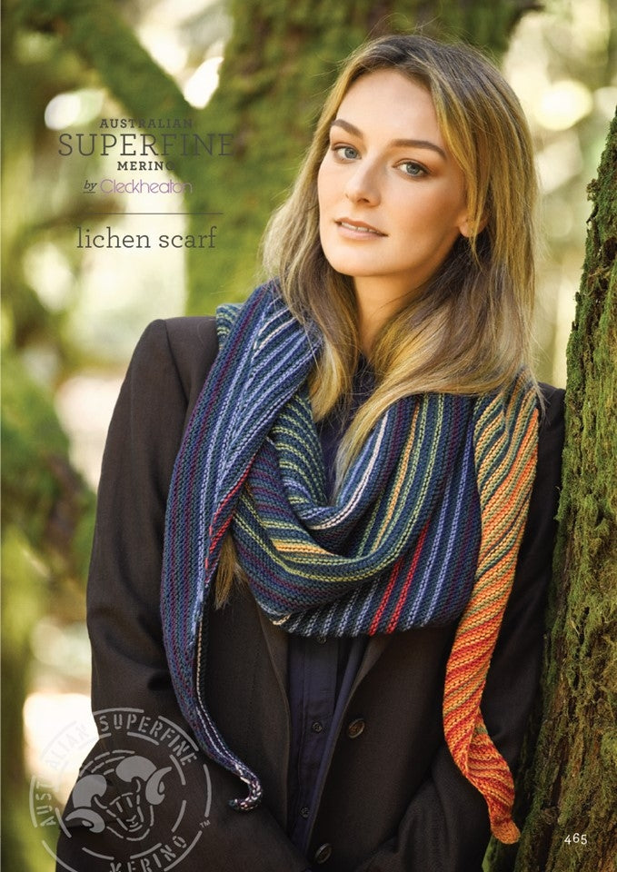 Leaflet 465 - Cleckheaton Lichen Scarf