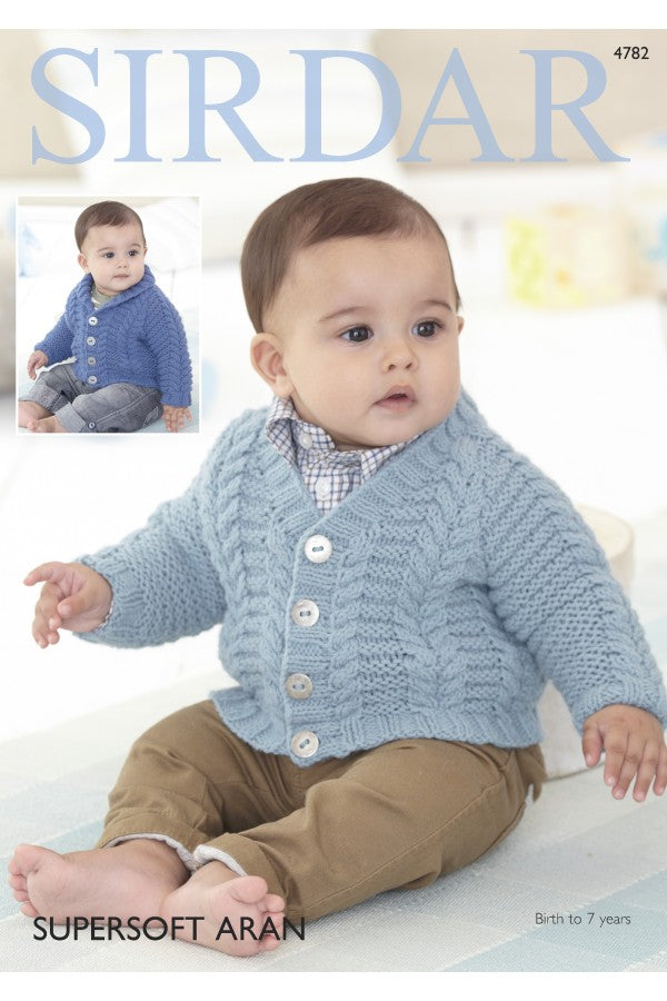 Leaflet 4782 - Sirdar Supersoft Aran 10 Ply 