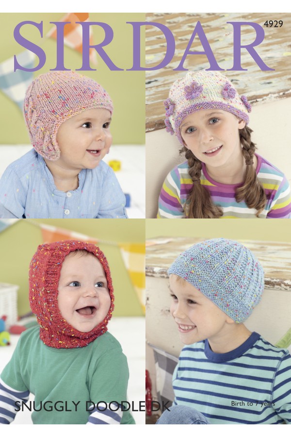 Leaflet 4929- Sirdar Snuggly Doodle DK - Mooroolbark Wool