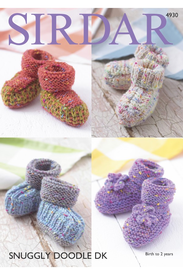 Leaflet 4930- Sirdar Snuggly Doodle DK - Mooroolbark Wool