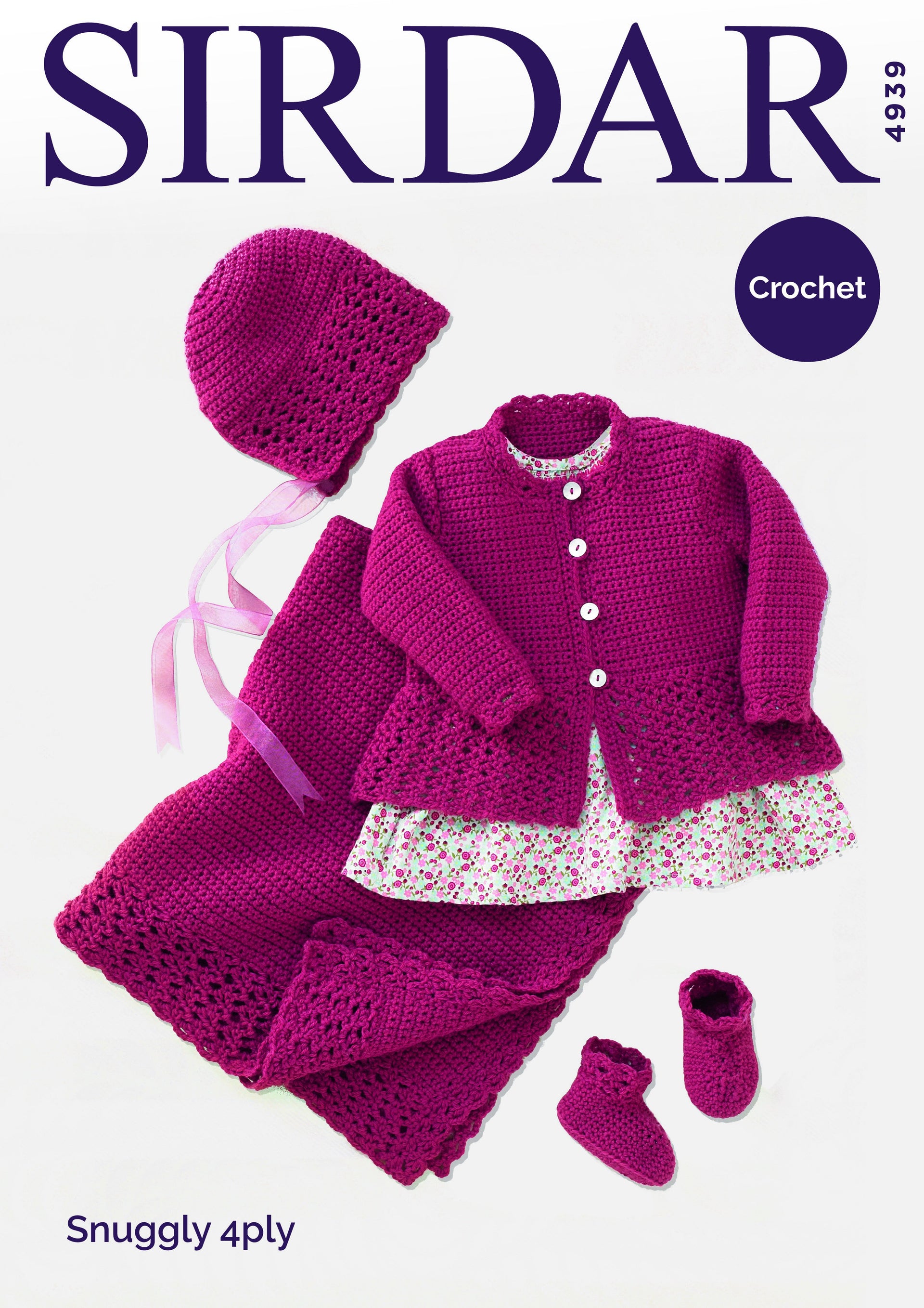 Leaflet 4939 - Sirdar 4 Ply Crochet