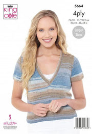 Leaflet 5664 - King Cole 4 ply