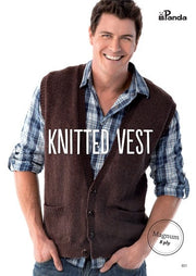 Leaflet 601 - Panda Knitted Vest