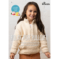 Leaflet 822 - Panda Polar Puff Pullover