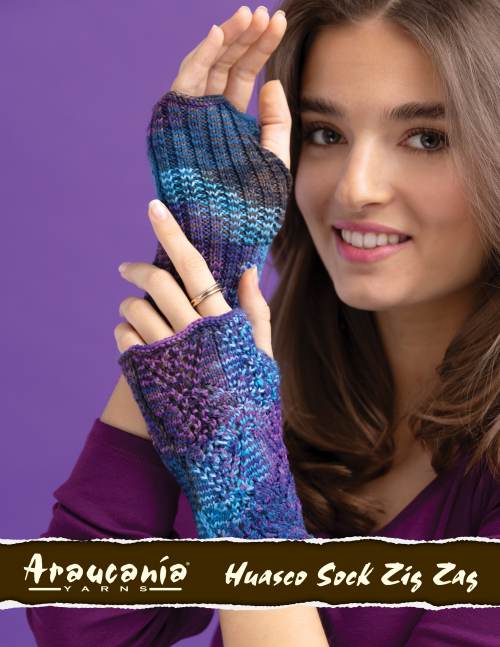 Leaflet Huasco Sock Zig Zag - Arched Arm warmers