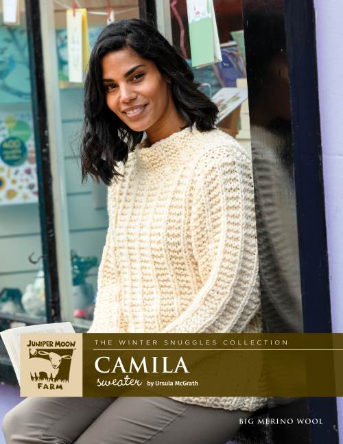 Leaflet Juniper Moon Farm Big Merino Wool - Camila