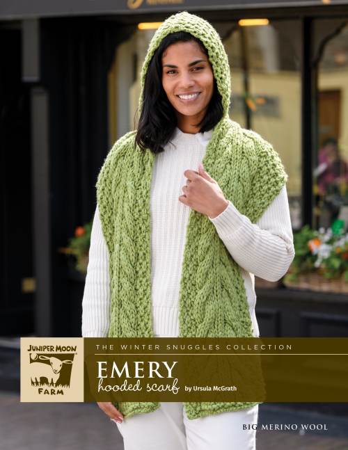 Leaflet Juniper Moon Farm Big Merino Wool - Emery