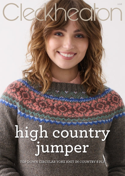 Buy now Leaflet 1018 - Cleckheaton High Country Jumper at