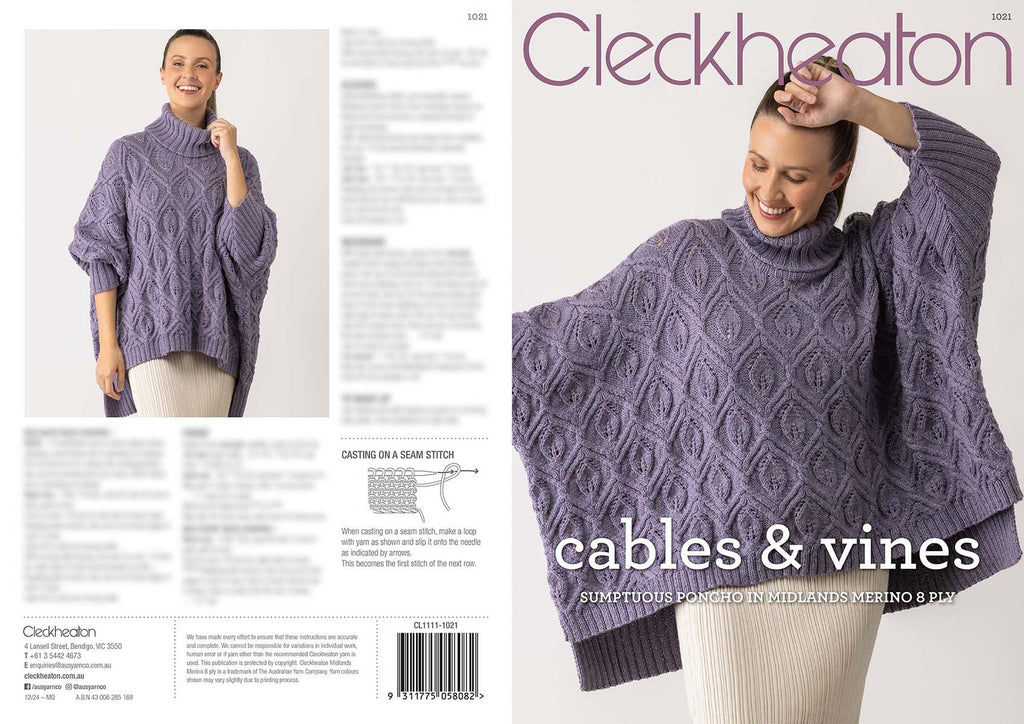 Leaflet 1021 - Cleckheaton Cables & Vines 1