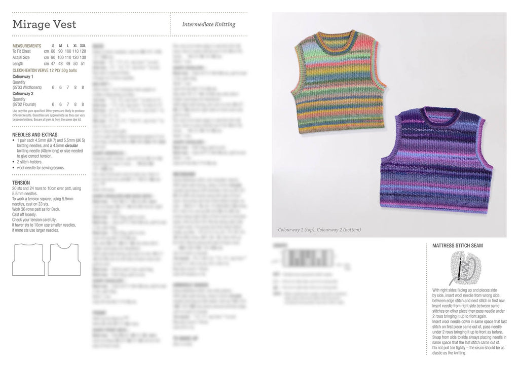 Leaflet 1027 - Cleckheaton Mirage Vest 1