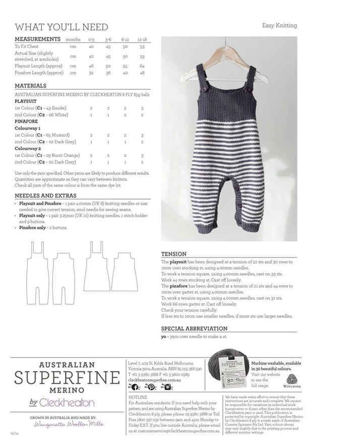Leaflet 420 - Superfine Baby Leggings