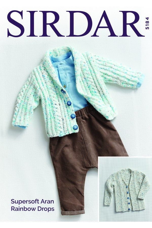 Leaflet 5184 - Sirdar Supersoft Aran 10 Ply
