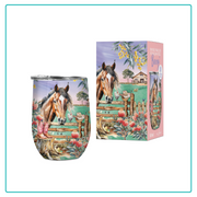 Lisa Pollock Bevvy Travel Mug 350ml Country Dusk - SSB036