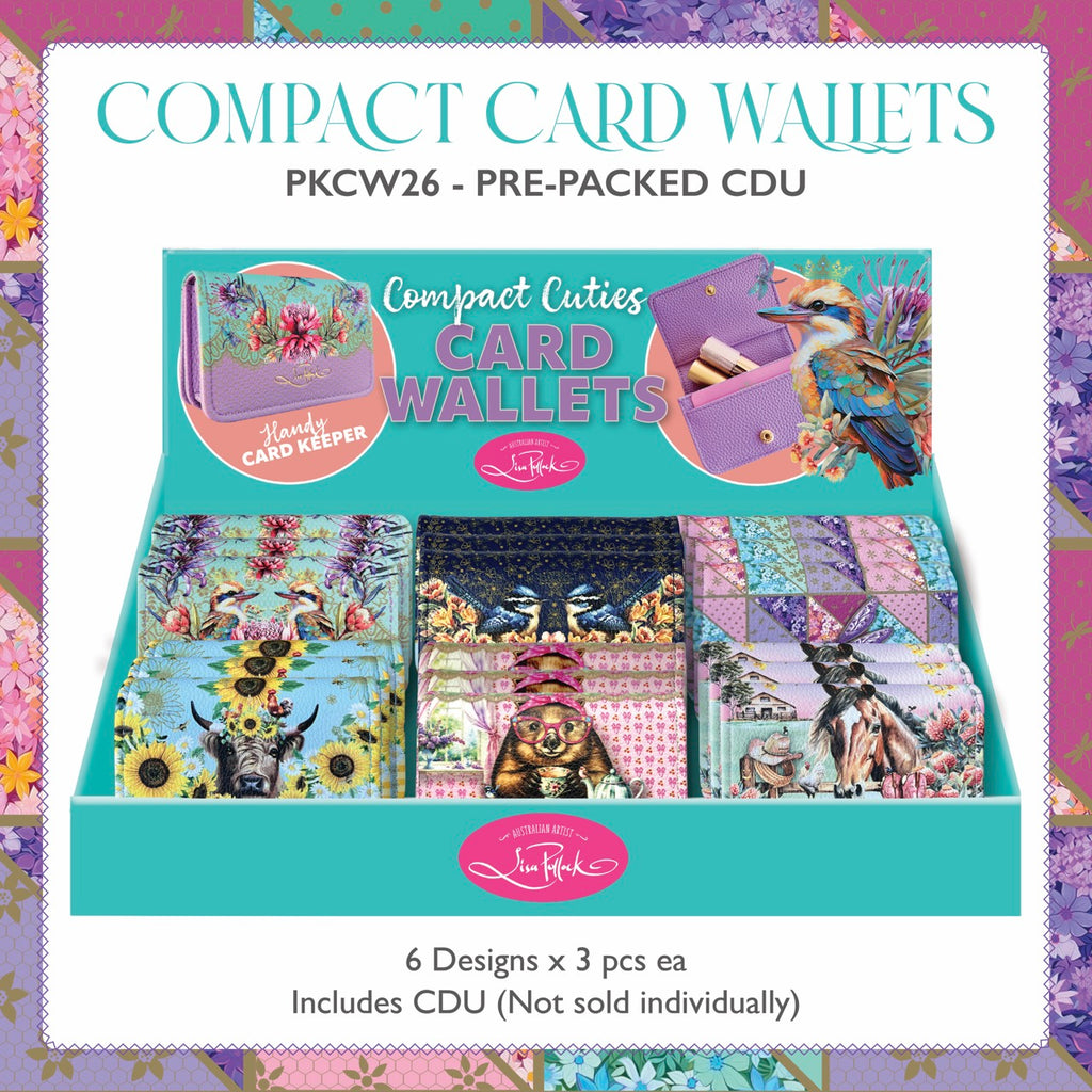 Lisa Pollock Compact Card Wallet