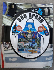 Lisa Pollock Cotton BBQ Apron - Good Catch - BBQAP3