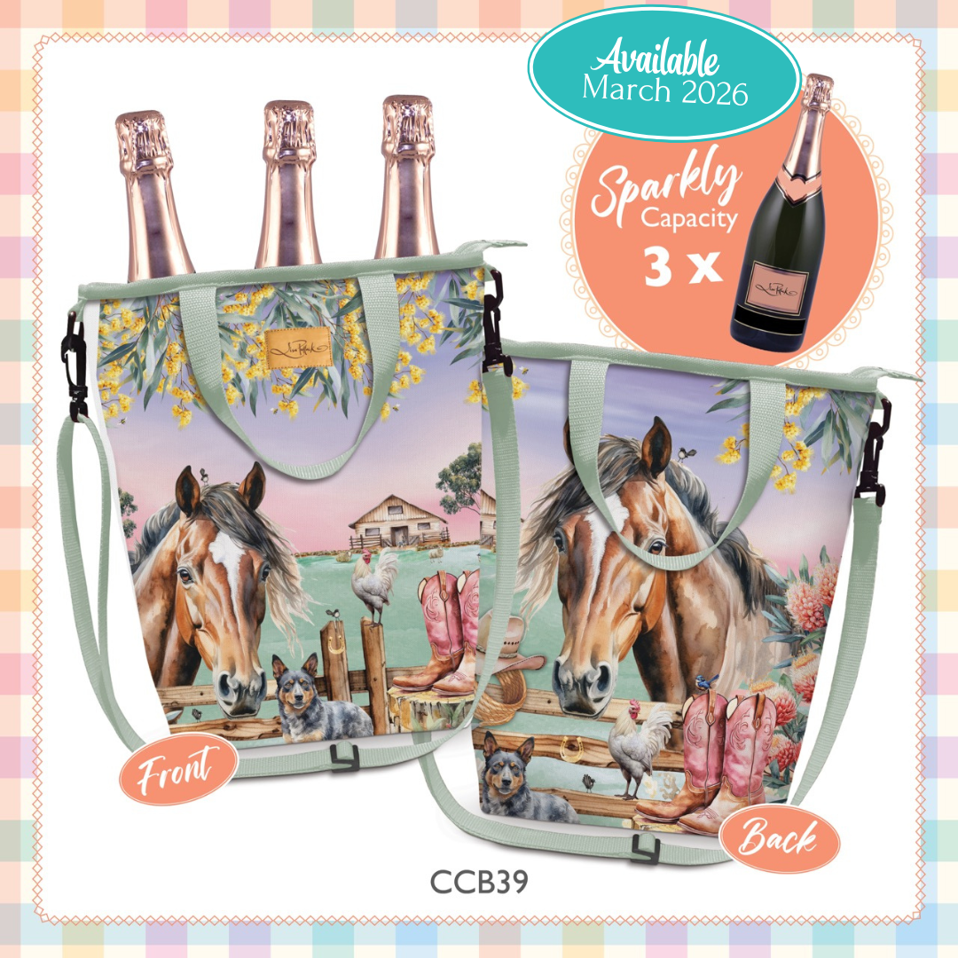 Lisa Pollock Insulated Cooler Bag Country Dusk - CCB39