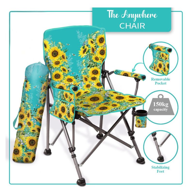 Lisa Pollock Camping Chair Bee Sunny - CHAIR5