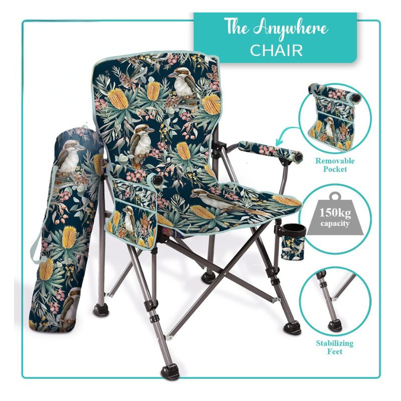 Lisa Pollock Camping Chair Bush Guardian - CHAIR6