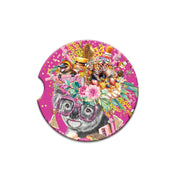 Lisa Pollock Car Coaster Oz Foodie Koala - CCC163