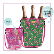 Lisa Pollock Insulated Cooler Bag Champagne Poppers - CCB33