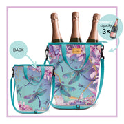 Lisa Pollock Insulated Cooler Bag Delightful Dragonflies - CCB32
